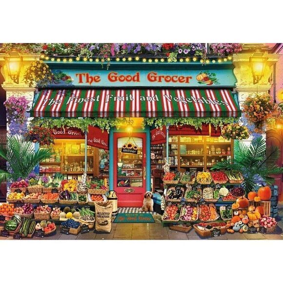 Ceaco Good Grocer 1000 pc Jigsaw Puzzle - Picture 2 of 6
